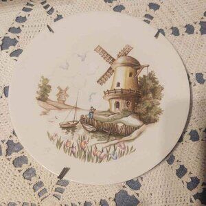 Vintage Dutch Windmill Finland Mold Plate